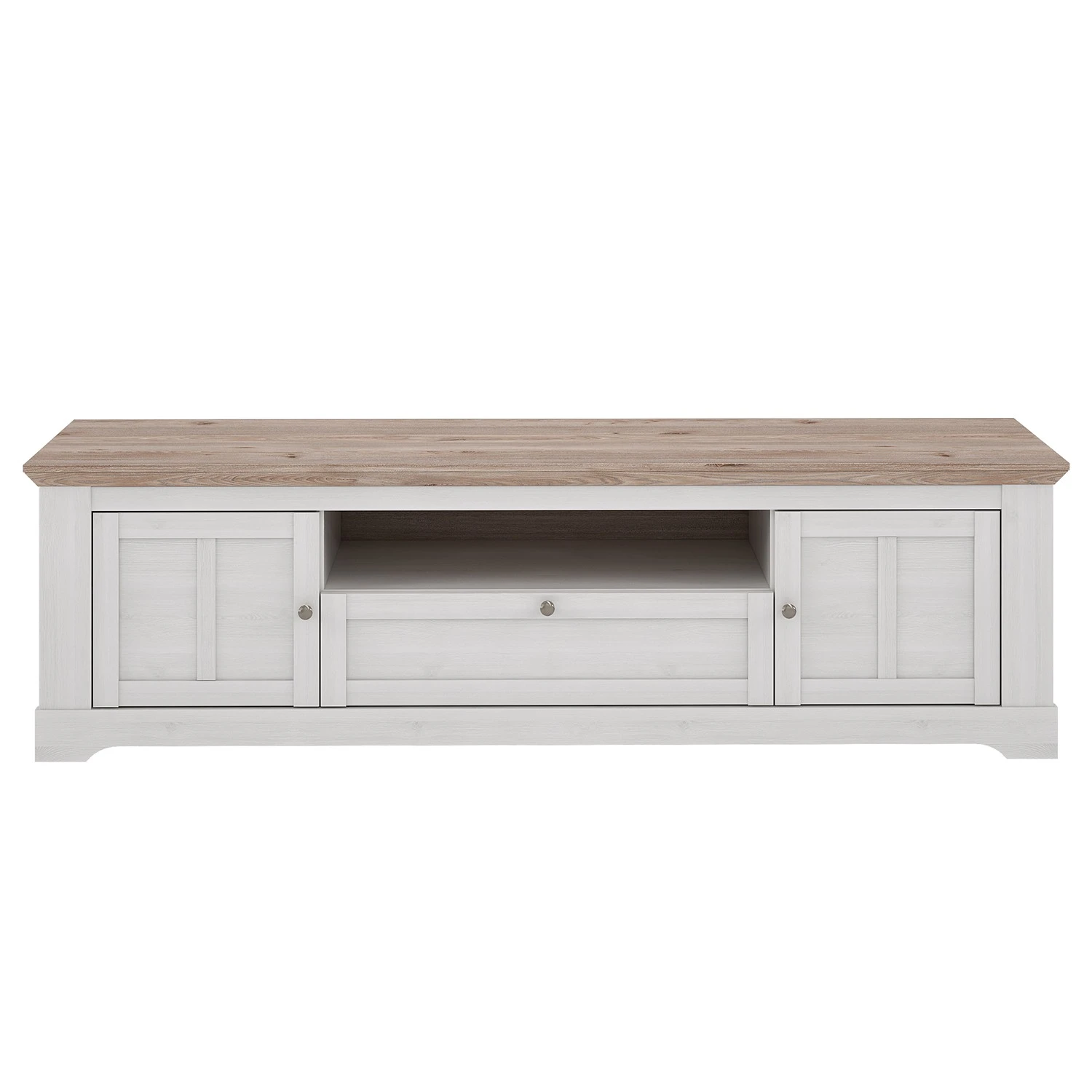 Ridgevalley TV-Lowboard Sandvik I - Eiche Weiß Dekor / Eiche Nelson Dekor 3 Ridgevalley TV-Lowboard Sandvik I - Eiche Weiß Dekor / Eiche Nelson Dekor – Bild 3