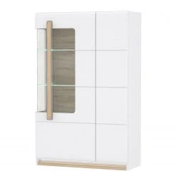 Loftscape Highboard Toscana II - Inkl. Beleuchtung - Eiche Sonoma Dekor