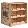 Butlers Weinregal VINOTHEK - Tannenholz - Beige