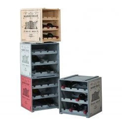 Butlers Weinregal VINOTHEK - Tannenholz - Beige 16 Butlers Weinregal VINOTHEK - Tannenholz - Beige -Wohnzimmermöbel boutique en ligne 1000343936 220406 060 DETAILS P000000001000343936