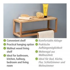 WENKO Wandregal Ferrara - Akazie massiv 12 WENKO Wandregal Ferrara - Akazie massiv -Wohnzimmermöbel boutique en ligne 1000345607 220412 050 DETAILS P000000001000345607