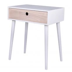 Norrwood Beistelltisch Rossville I - Weiß