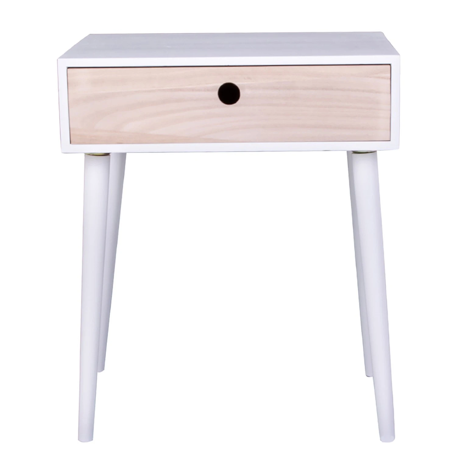 Norrwood Beistelltisch Rossville I - Weiß 2 Norrwood Beistelltisch Rossville I - Weiß – Bild 2