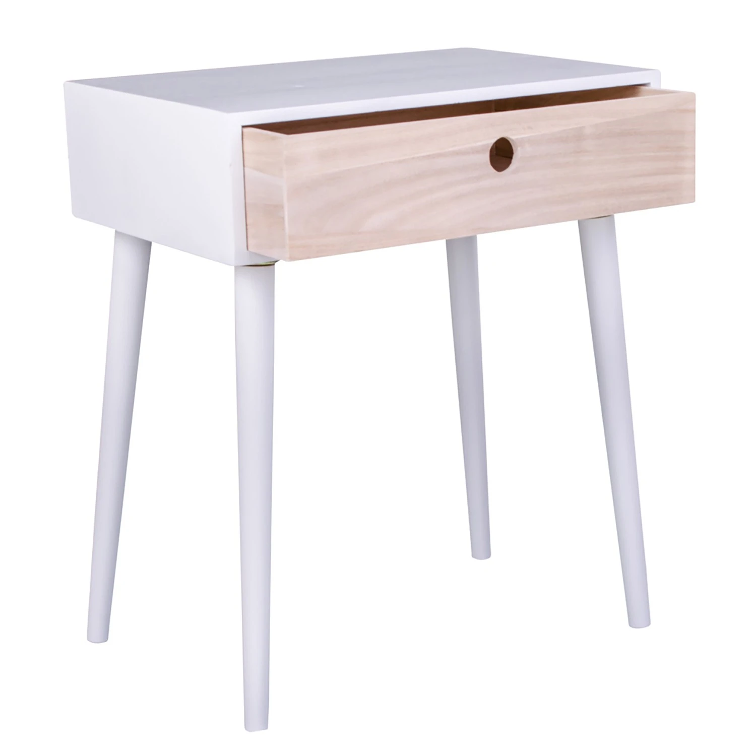 Norrwood Beistelltisch Rossville I - Weiß 3 Norrwood Beistelltisch Rossville I - Weiß – Bild 3