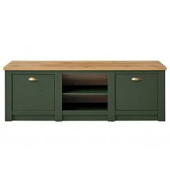 Norrwood Wohnkombination Cardet (2-teilig) - Moosgrün / Eiche Wotan Dekor -Wohnzimmermöbel boutique en ligne 1000346343 220427 030 DETAILS P000000001000346343
