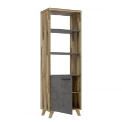 Fredriks Büroregal Winster - Asteiche Dekor / Beton Dekor -Wohnzimmermöbel boutique en ligne 1000348165 220505 032 DETAILS P000000001000348165