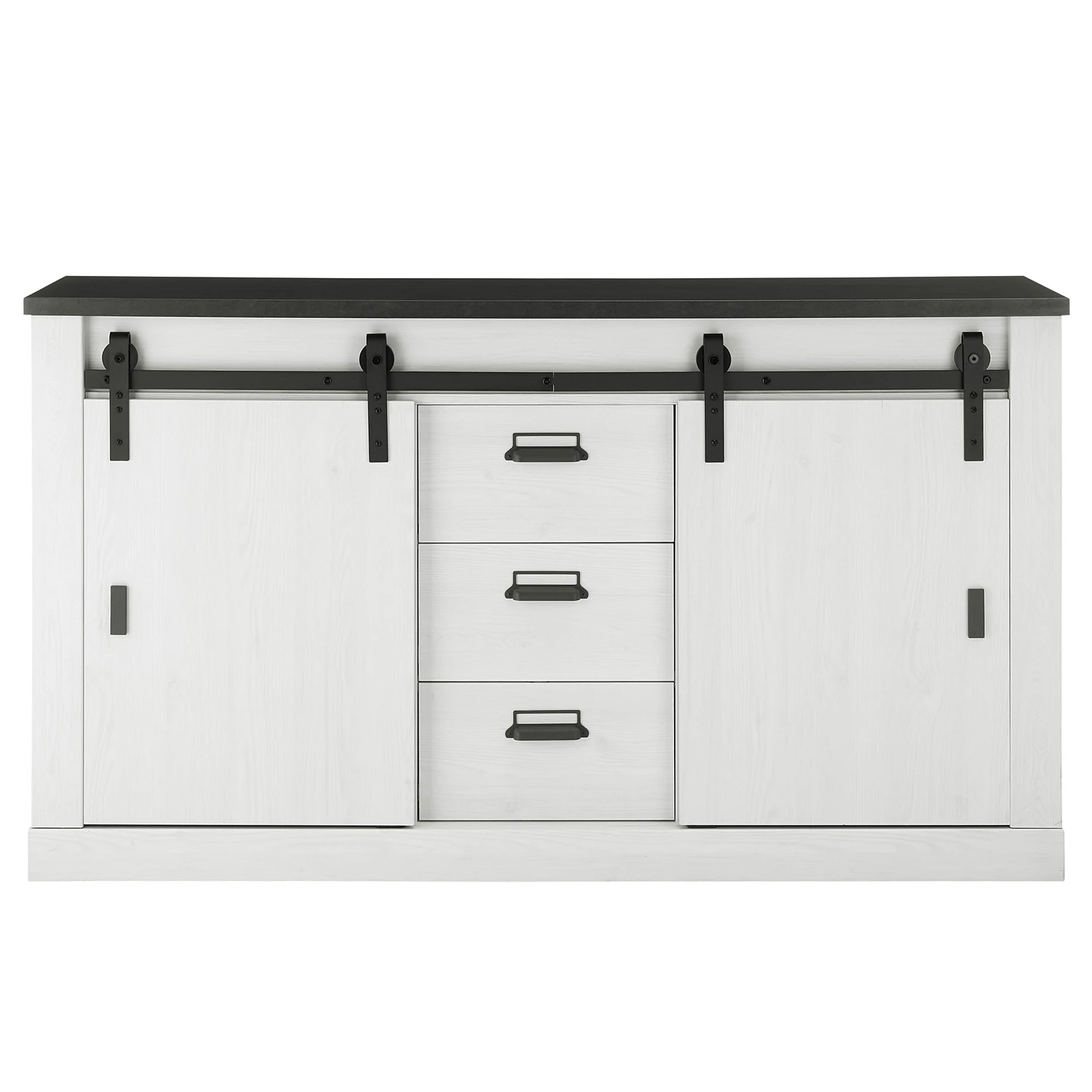 Ridgevalley Sideboard Shutter I - Pinie Weiß Dekor 5 Ridgevalley Sideboard Shutter I - Pinie Weiß Dekor – Bild 5