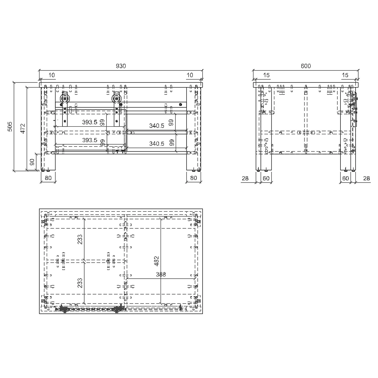 Ridgevalley Couchtisch Shutter - Pinie Weiß Dekor 8 Ridgevalley Couchtisch Shutter - Pinie Weiß Dekor – Bild 8