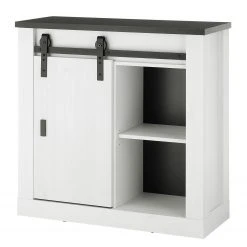 Ridgevalley Kommode Shutter I - Pinie Weiß Dekor