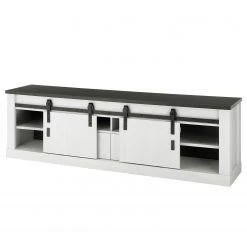 Ridgevalley Wohnwand Shutter II (3-teilig) - Pinie Weiß Dekor -Wohnzimmermöbel boutique en ligne 1000348731 220505 031 DETAILS P000000001000348731