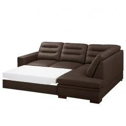 Loftscape Ecksofa Pitalito - Echtleder Maer: Dunkelbraun - Ottomane davorstehend rechts -Wohnzimmermöbel boutique en ligne 1000349696 220517 120 DETAILS P000000001000349696