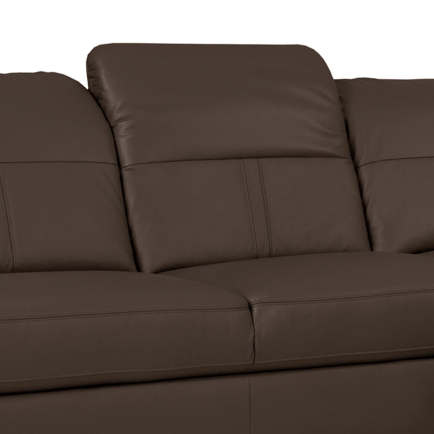 Loftscape Ecksofa Katamaran - Echtleder Maer: Dunkelbraun - Ottomane davorstehend rechts 11 Loftscape Ecksofa Katamaran - Echtleder Maer: Dunkelbraun - Ottomane davorstehend rechts – Bild 11