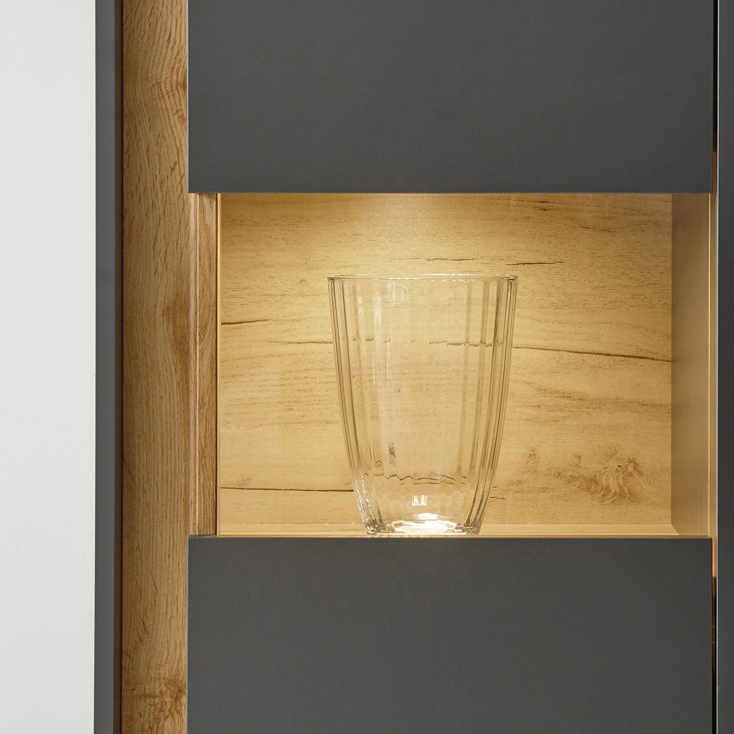 Norrwood Wohnwand Olon V (4-teilig) - Anthrazit 18 Norrwood Wohnwand Olon V (4-teilig) - Anthrazit – Bild 18