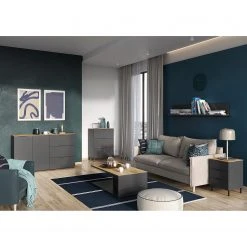 Germania Sideboard California I - Graphit 12 Germania Sideboard California I - Graphit -Wohnzimmermöbel boutique en ligne 1000352104 220512 021 MOOD DETAILS P000000001000352104 mood