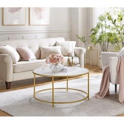 Loftscape Couchtisch Poygan II - Weiß / Gold 11 Loftscape Couchtisch Poygan II - Weiß / Gold -Wohnzimmermöbel boutique en ligne 1000353423 220601 022 MOOD DETAILS P000000001000353423 mood