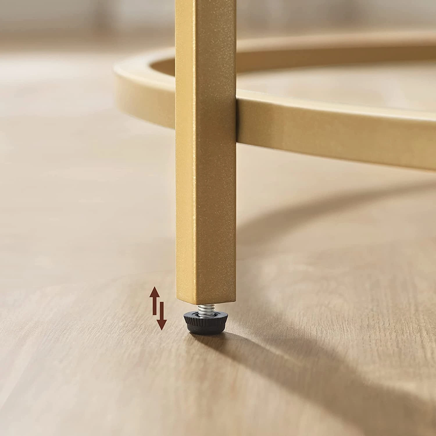 Loftscape Couchtisch Poygan II - Weiß / Gold 5 Loftscape Couchtisch Poygan II - Weiß / Gold – Bild 5