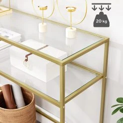 Loftscape Konsolentisch Poygan I - Gold -Wohnzimmermöbel boutique en ligne 1000353443 220601 030 DETAILS P000000001000353443