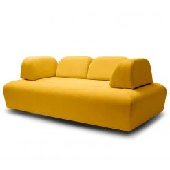 Miu Form Sofa Miu Magic I mit Rückenlehne S - Webstoff Concha: Maisgelb