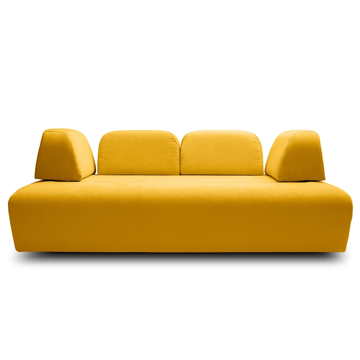 Miu Form Sofa Miu Magic I mit Rückenlehne S - Webstoff Concha: Maisgelb 5 Miu Form Sofa Miu Magic I mit Rückenlehne S - Webstoff Concha: Maisgelb – Bild 5