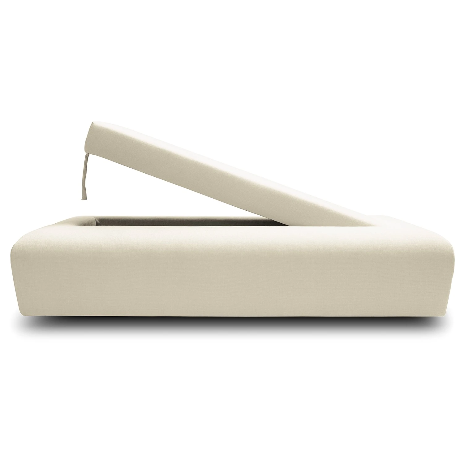 Miu Form Sofa Miu Magic II mit Rückenlehne S - Webstoff Concha: Weiß 2 Miu Form Sofa Miu Magic II mit Rückenlehne S - Webstoff Concha: Weiß – Bild 2