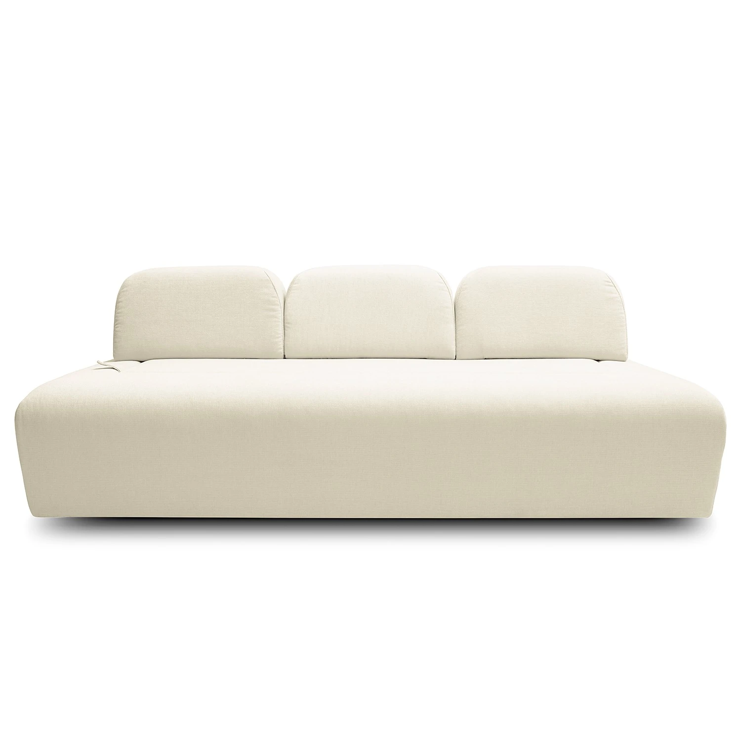 Miu Form Sofa Miu Magic II mit Rückenlehne S - Webstoff Concha: Weiß 5 Miu Form Sofa Miu Magic II mit Rückenlehne S - Webstoff Concha: Weiß – Bild 5