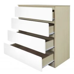 Norrwood Kommode Splendid Night - Hochglanz Weiß / Eiche Sonoma Dekor 10 Norrwood Kommode Splendid Night - Hochglanz Weiß / Eiche Sonoma Dekor -Wohnzimmermöbel boutique en ligne 1000355300 220603 031 DETAILS P000000001000355300