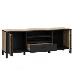 Red Living TV-Lowboard Vallegrande II - Alpenkiefer Dekor / Schwarz 11 Red Living TV-Lowboard Vallegrande II - Alpenkiefer Dekor / Schwarz -Wohnzimmermöbel boutique en ligne 1000356704 220603 032 DETAILS P000000001000356704