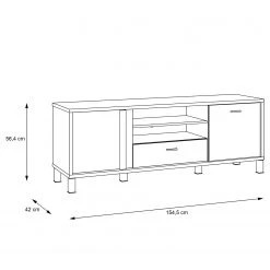 Red Living TV-Lowboard Vallegrande II - Alpenkiefer Dekor / Schwarz 12 Red Living TV-Lowboard Vallegrande II - Alpenkiefer Dekor / Schwarz -Wohnzimmermöbel boutique en ligne 1000356704 220603 500 SKETCH DETAILS P000000001000356704 sketch
