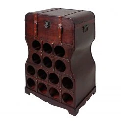 Interia Home&Living Weinregal Union Jack II - Sperrholz - Braun -Wohnzimmermöbel boutique en ligne 1000359459 220615 040 DETAILS P000000001000359459