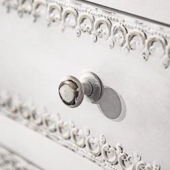 Ridgevalley Kommode Missoula - Mango massiv - Vintage Weiß -Wohnzimmermöbel boutique en ligne 1000359912 220624 033 DETAILS P000000001000359912