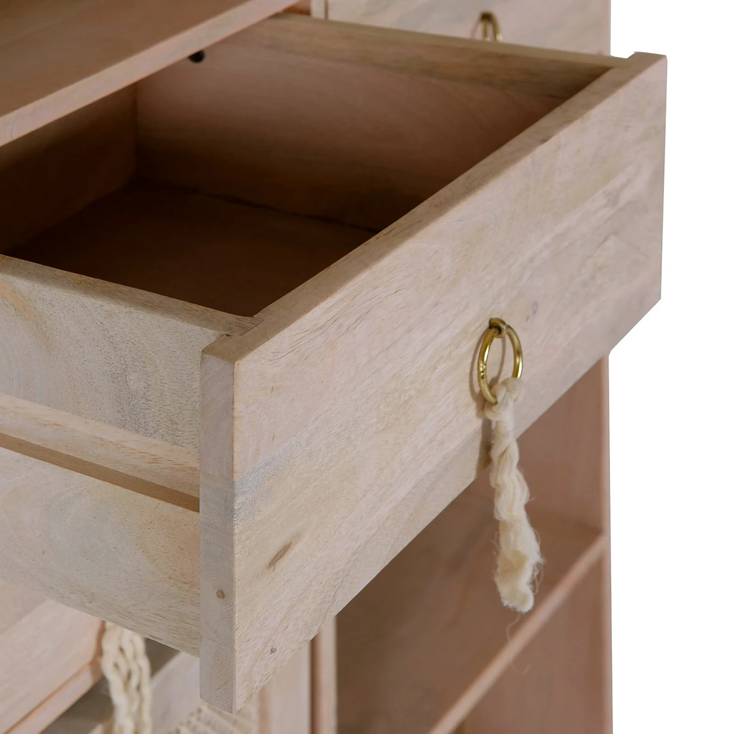 Ridgevalley Schrank Lumby - Mango massiv - Mango Hell / Grau 5 Ridgevalley Schrank Lumby - Mango massiv - Mango Hell / Grau – Bild 5