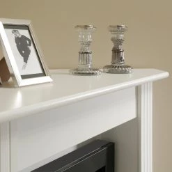 Montreux Elektro-Eckkamin Louisiana - Brilliantweiß -Wohnzimmermöbel boutique en ligne 1000361817 220629 037 DETAILS P000000001000361817