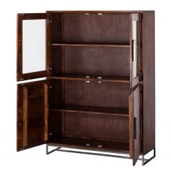 Ars manufacti Highboard Woodson - Akazie massiv / Metall - Akazie Braun -Wohnzimmermöbel boutique en ligne 1000361862 220624 031 DETAILS P000000001000361862