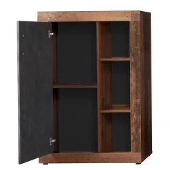 Trendteam Wohnwand Jazz I (4-teilig) - Altholz Dekor / Anthrazit -Wohnzimmermöbel boutique en ligne 1000362848 220623 035 DETAILS P000000001000362848