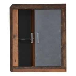 Trendteam Wohnwand Jazz I (4-teilig) - Altholz Dekor / Anthrazit -Wohnzimmermöbel boutique en ligne 1000362848 220623 060 DETAILS P000000001000362848