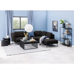 Loftscape Couchtisch Mephisto - Rauchglas / Marmor Schwarz Dekor - Schwarz -Wohnzimmermöbel boutique en ligne 1000362967 220819 021 MOOD DETAILS P000000001000362967 mood