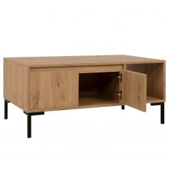 Loftscape Couchtisch Brochet - Eiche Dekor / Schwarz -Wohnzimmermöbel boutique en ligne 1000363056 220704 031 DETAILS P000000001000363056