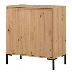 Loftscape Kommode Brochet I - Eiche Dekor / Schwarz