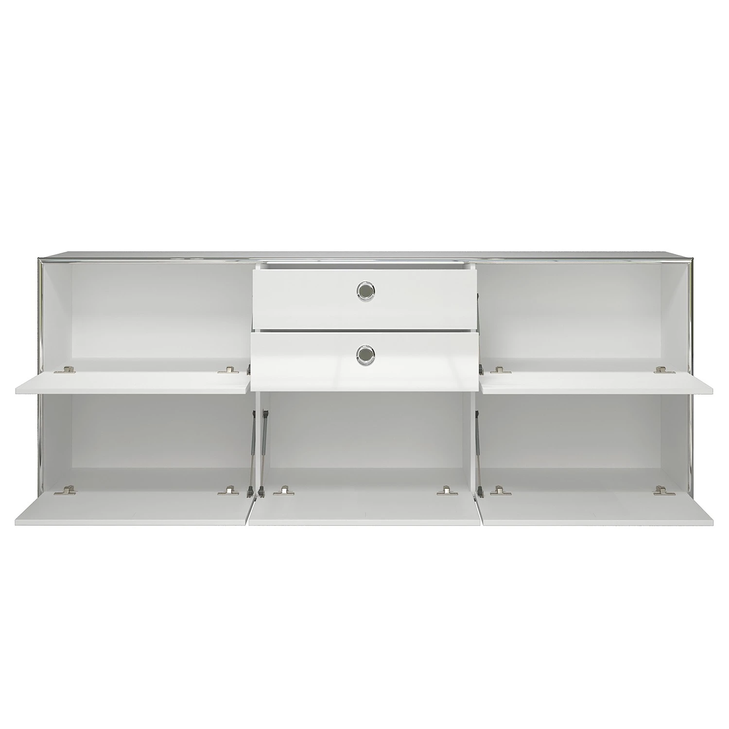 Trendteam Sideboard Infintiy II - Hochglanz Weiß / Matt Weiß 5 Trendteam Sideboard Infintiy II - Hochglanz Weiß / Matt Weiß – Bild 5