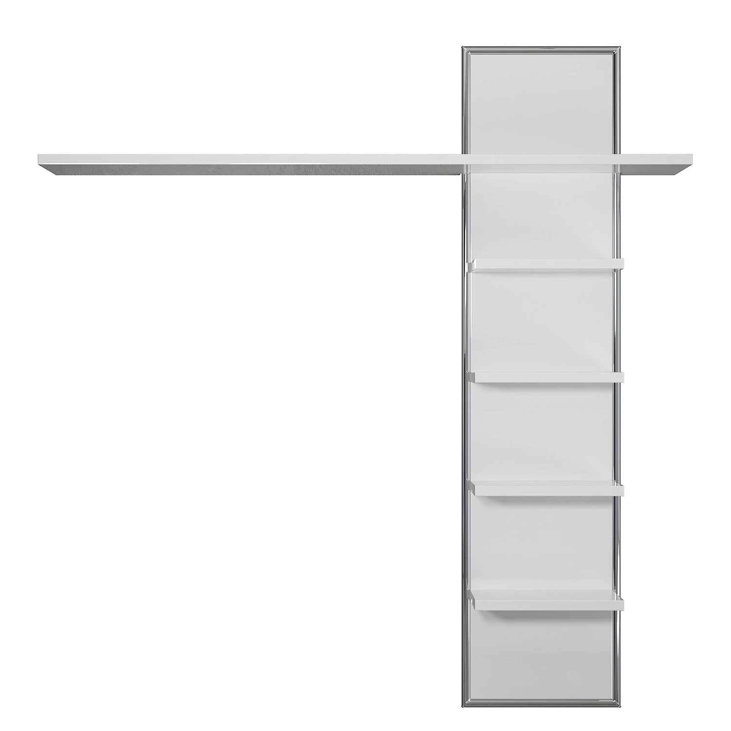 Trendteam Wohnwand Infinity II (3-teilig) - Hochglanz Weiß / Matt Weiß 8 Trendteam Wohnwand Infinity II (3-teilig) - Hochglanz Weiß / Matt Weiß – Bild 8