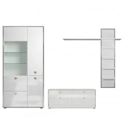 Trendteam Wohnwand Infinity I (3-teilig) - Hochglanz Weiß / Matt Weiß 16 Trendteam Wohnwand Infinity I (3-teilig) - Hochglanz Weiß / Matt Weiß -Wohnzimmermöbel boutique en ligne 1000363626 220802 030 DETAILS P000000001000363626