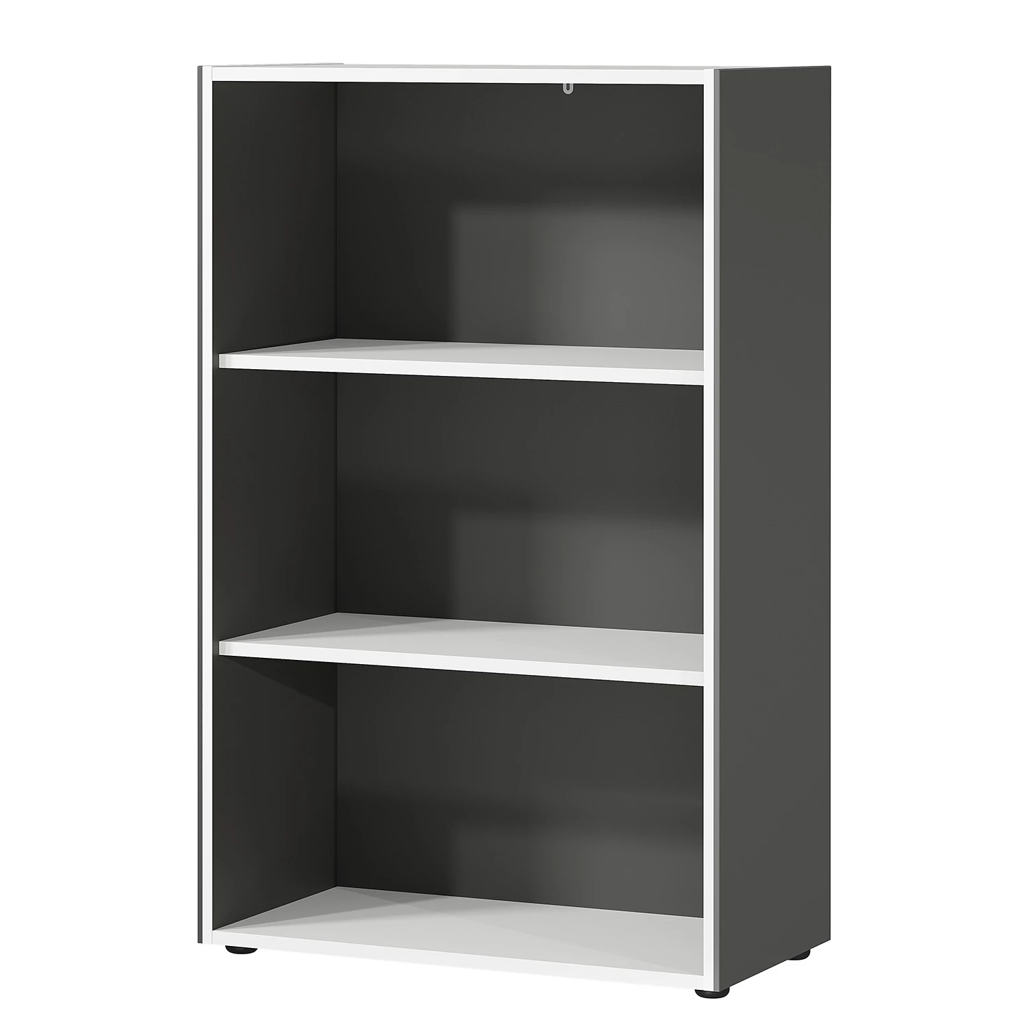 Germania Aktenregal GW-Pasadena - Graphit / Weiß - Höhe: 120 cm 1 Germania Aktenregal GW-Pasadena - Graphit / Weiß - Höhe: 120 cm