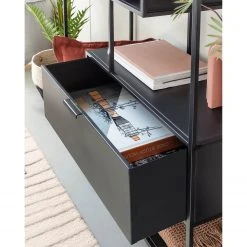 Loftscape Regal Blackrod - Metall - Schwarz -Wohnzimmermöbel boutique en ligne 1000363964 220714 060 DETAILS P000000001000363964