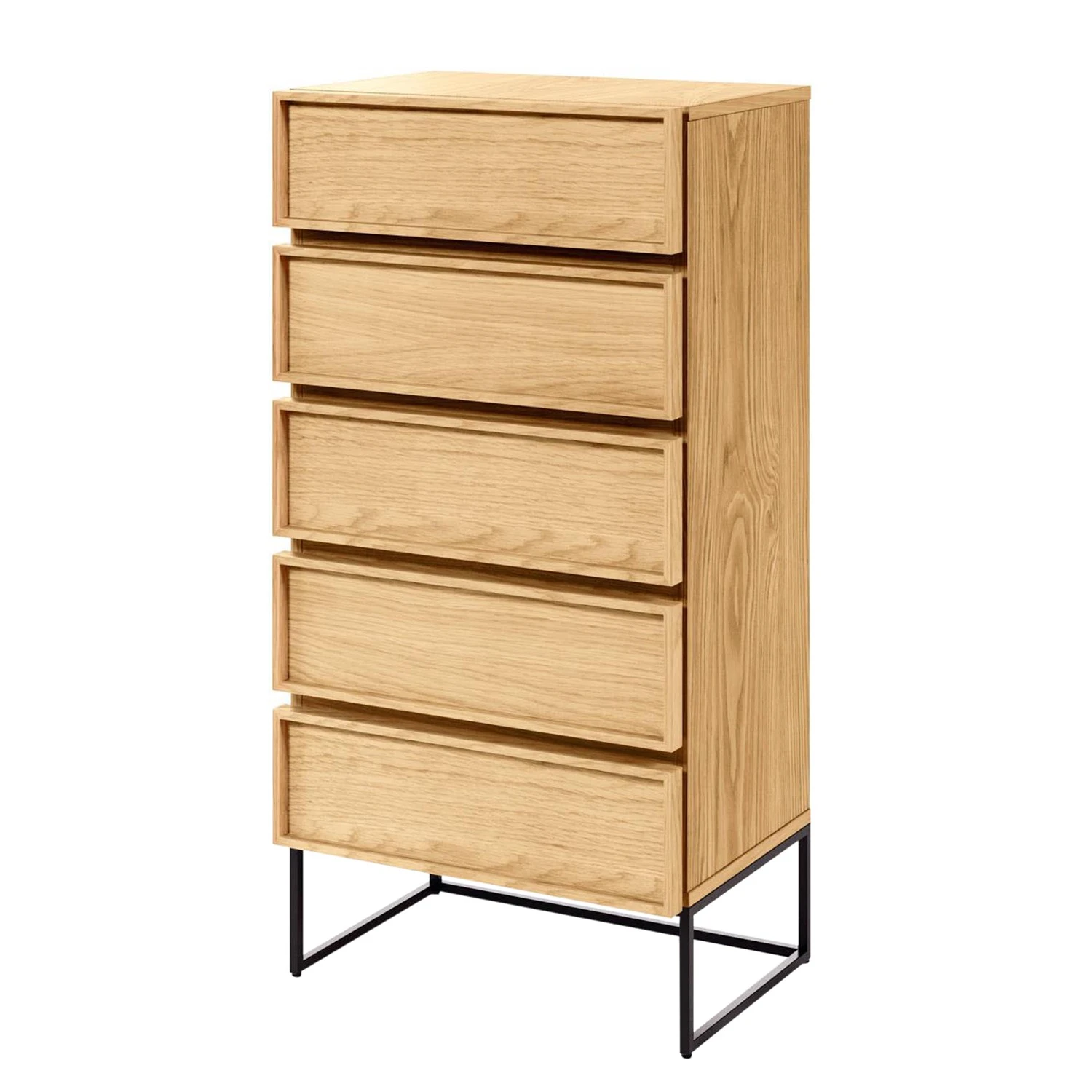 Red Living Kommode Tabora II - Echtholzfurnier - Eiche 1 Red Living Kommode Tabora II - Echtholzfurnier - Eiche