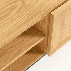 Red Living TV-Lowboard Tabora I - Echtholzfurnier - Eiche -Wohnzimmermöbel boutique en ligne 1000363974 220714 040 DETAILS P000000001000363974