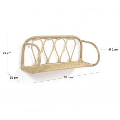 Naturoo Wandregal Mansa - Bambus / Rattan - Natur -Wohnzimmermöbel boutique en ligne 1000363975 220714 500 SKETCH DETAILS P000000001000363975 sketch