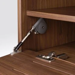 Naturoo TV-Lowboard Chipata - Walnuss teilmassiv -Wohnzimmermöbel boutique en ligne 1000363983 220714 035 DETAILS P000000001000363983