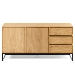 Red Living Sideboard Tabora - Echtholzfurnier - Eiche -Wohnzimmermöbel boutique en ligne 1000363989 220714 030 DETAILS P000000001000363989