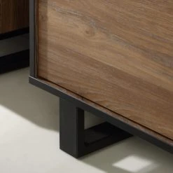 Red Living Highboard Trylith - Eiche Rustikal Dekor / Schwarz 19 Red Living Highboard Trylith - Eiche Rustikal Dekor / Schwarz -Wohnzimmermöbel boutique en ligne 1000364610 220719 050 DETAILS P000000001000364610