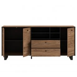 Red Living Sideboard Trylith I - Eiche Rustikal Dekor / Schwarz 20 Red Living Sideboard Trylith I - Eiche Rustikal Dekor / Schwarz -Wohnzimmermöbel boutique en ligne 1000364622 220719 035 DETAILS P000000001000364622